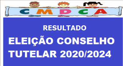 Resultado da Apuração para Conselheiro Tutelar de São José dos Campos 